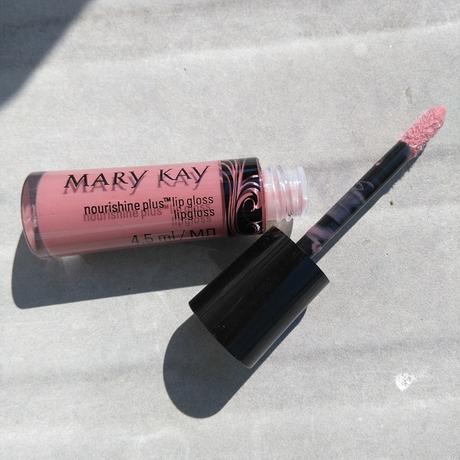 [Werbung] Mary Kay nourishine plus Lipgloss Café au lait + alverde Pure Beauty BB Cream mittel