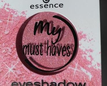 [Werbung] essence my must haves eyeshadow 06 raspberry frosting + 11 stay in coral bay