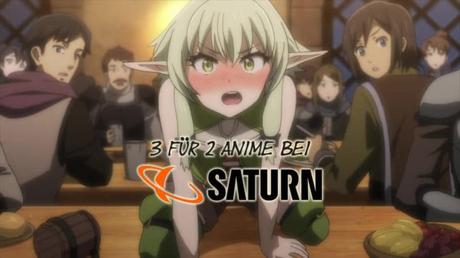 Saturn startet neue 3 für 2 Anime-Aktion