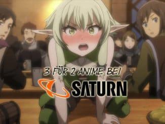 Saturn startet neue 3 für 2 Anime-Aktion