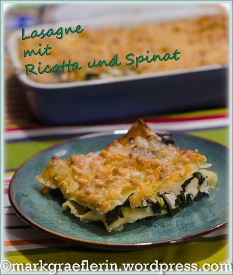 Lasagne mit Ricotta und Spinat