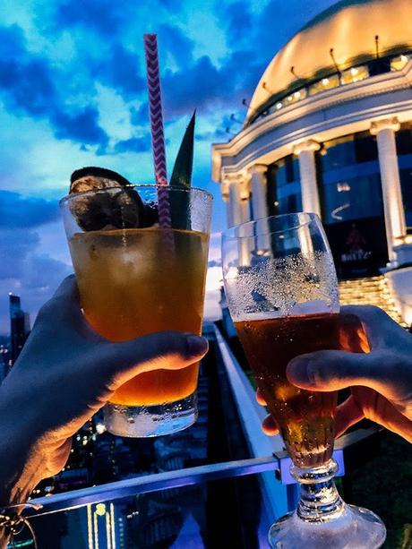 Bangkok | Cocktail trinken in der Sky Bar im Lebua at State Tower