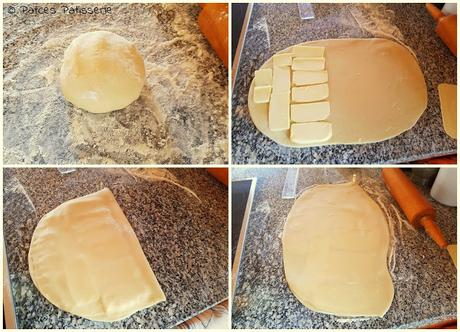 Selbstgemachter Plunderteig für Croissants - Die schnelle Variante mit Schritt für Schritt Anleitung