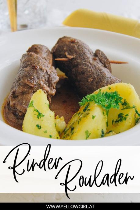 Rinder Roulade in Rotweinsauce