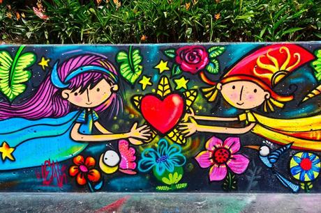 Die 20 schönsten Graffitis und Kunstwerke an den Wänden der Comuna 13