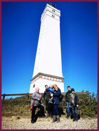 Leuchtturm Blavand, Blåvandshuk Fyr, Dänemark. Wir haben einen Ausflug auf den Leuchtturm gemacht. Blog und Video mit tollen Bildern. Hobbyfamilie Reiseblog