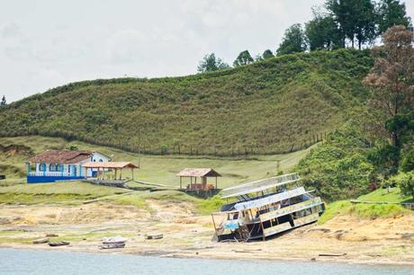 Guatape und der einsame Fells El Penol