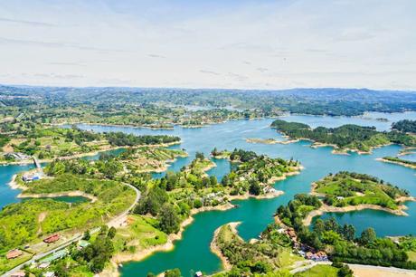 Guatape und der einsame Fells El Penol