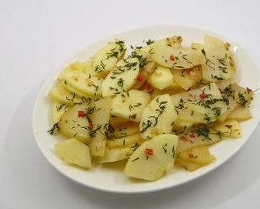 Kohlrabi-Apfel-Salat