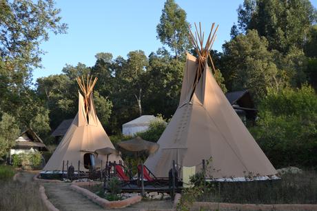Airbnb Sunshine Tipi Aterra Eco Camping
