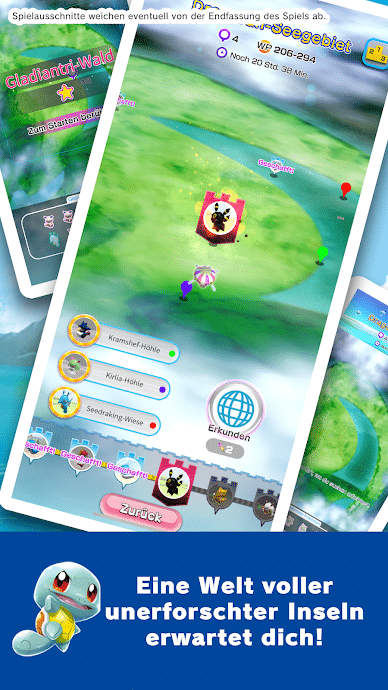 „Pokémon Rumble Rush“ für iOS und Android angekündigt