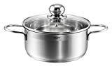Kopf Josie Milchtopf, Ø 14 cm, Höhe 12 cm, 1,5 Liter, Edelstahl