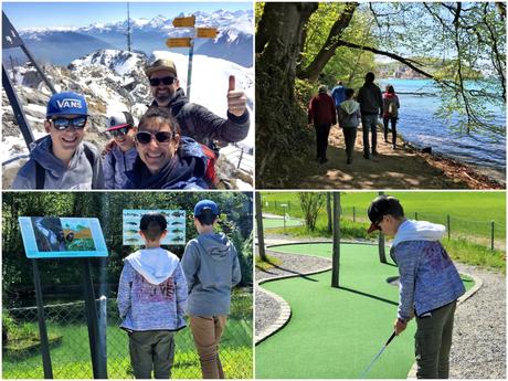 TCS Camping Thun Glamping in den Swiss Tubes und Besuch des Stockhorns