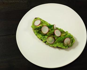 Brot Spargel Makrele