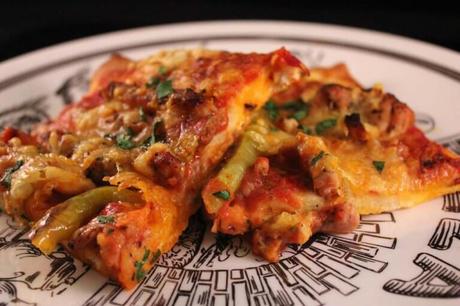 Schnelle Gyros-Pizza