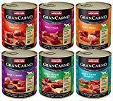 animonda GranCarno Hundefutter, Nassfutter für erwachsene Hunde, 6 x 800 g