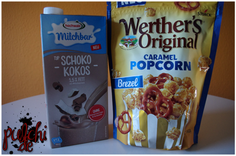 Hochwald Milchbar Typ Schoko-Kokos | Werther's Original Caramel Popcorn Brezel