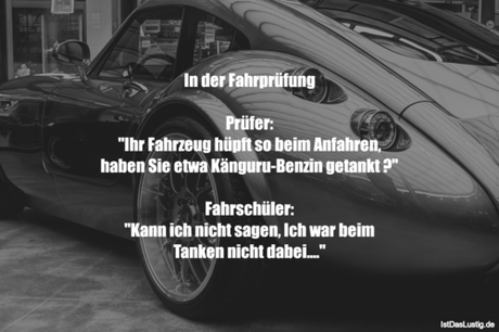 Fahrprüfung Prüfer: 