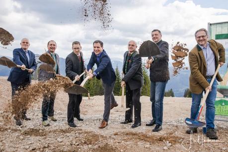 Offizieller Spatenstich Neubau Umlaufseilbahn Mariazell Bürgeralpe