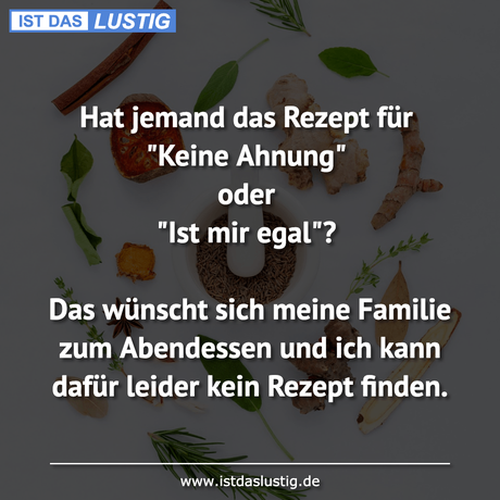 jemand Rezept 