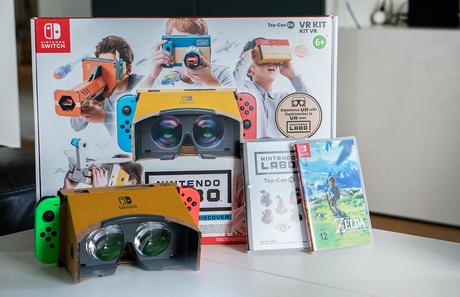 Nintendo Switch Labo VR-Kit + GEWINNSPIEL