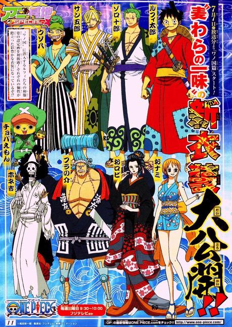 One Piece: Weitere Charakterdesigns zum „Wano Kuni“-Arc veröffentlicht