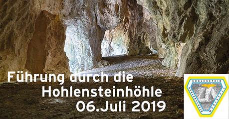 Termintipp: Hohlensteinhöhle Führung am 6. Juli 2019