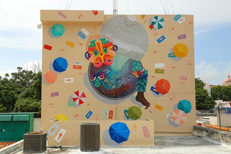 Meere retten mit Kunst - Sea Walls - Street Art Mural