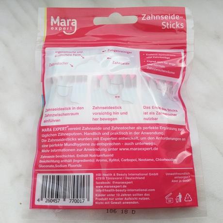 [Werbung] Mara Expert Zahnseide-Sticks