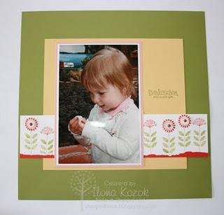 Sommer-Layout mit Stampin Up