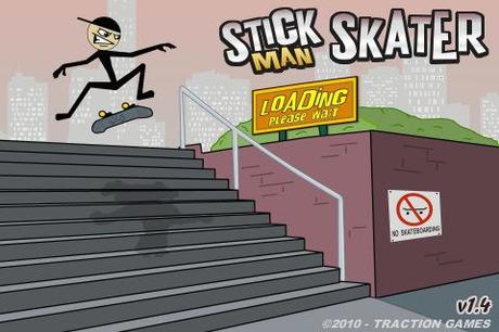 Stickman Skater – 1000 verschiedene Trickkombinationen kannst du ausführen