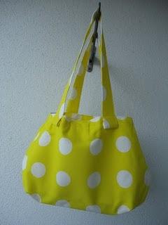 Yellow spring bag - Gelbe Frühlingstasche