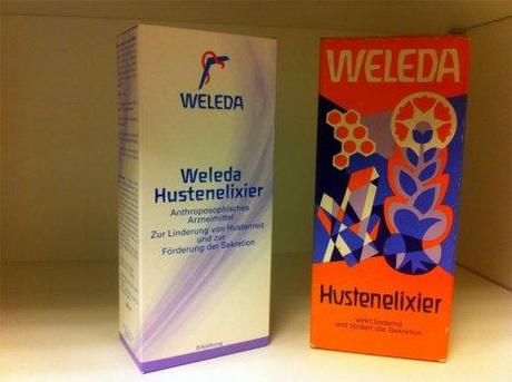 Alt und neu: Weleda Hustenelixier