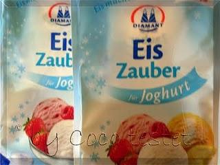 Joghurt-Eis mit Diamant Eis-Zauber