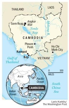 Kampot und Kep erwachen.