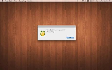 Timer Clock bringt dir viele Timerfunktionen auf deinen Mac