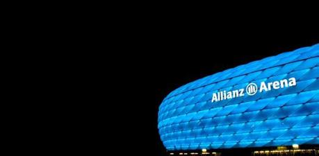 Allianz Arena – Blaue Stunde