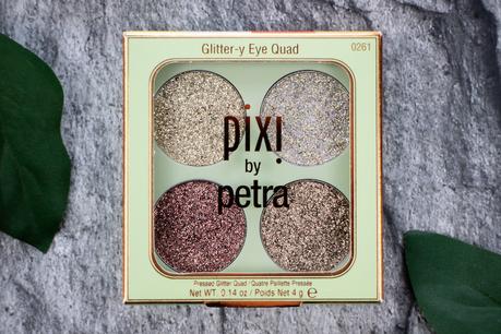 Ohne Glitzer - ohne mich:  die brandneuen Glitter-y Eye Quads von PIXI by Petra!