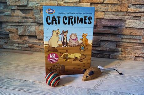 Warum ich Angst habe, dass sich meine Katzen Ideen für Unsinn geholt haben und was unsere Nichte damit zu tun hat #CatCrimes #Thinkfun #Spiele