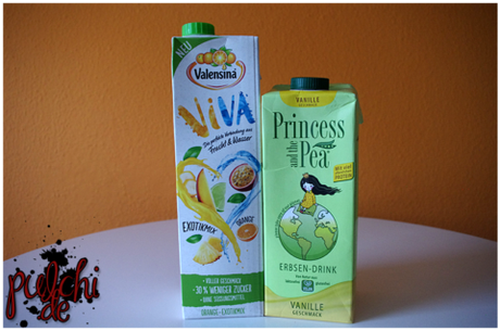 Valensina VIVA Orange-Exotikmix || PRINCESS AND THE PEA Erbsen-Drink Vanille