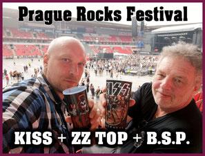 Prague Rocks Festival, Konzert 2019, KISS, ZZ TOP, B.S.P. - Hobbyfamilie Blog Shows & Konzerte