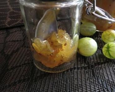 Stachelbeer-Kumquat-Konfitüre