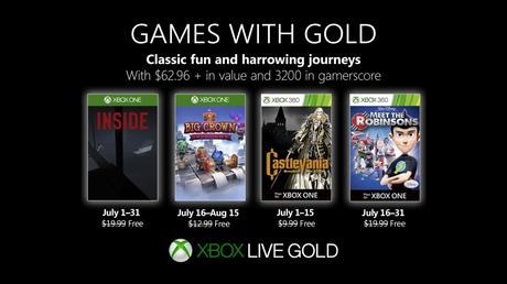 Games with Gold - Diese Spiele gibt es im Juli gratis