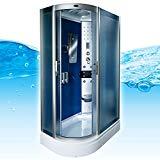 AcquaVapore DTP8060-7212L Dusche Dampfdusche Duschtempel Duschkabine 120x80, EasyClean Versiegelung der Scheiben:2K Scheiben Versiegelung +89.-EUR
