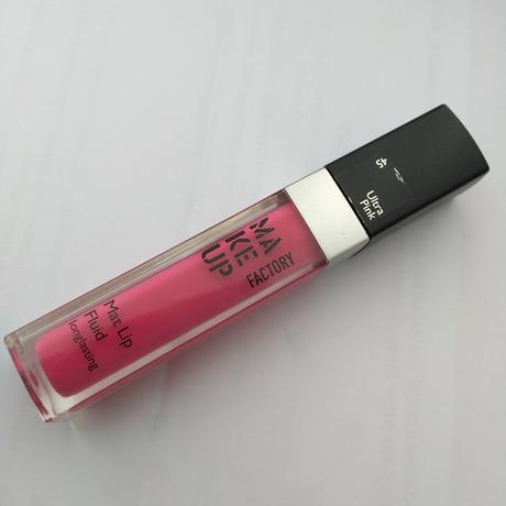 [Werbung] Make Up Factory Mat Lip Fluid Longlasting 45 Ultra Pink