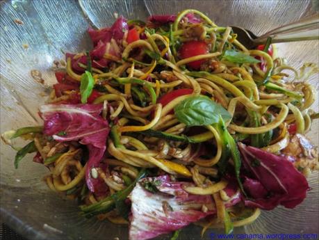 Zoodles-Caprese