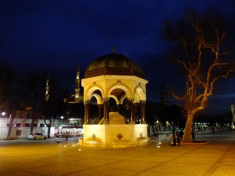 Altstadt Abendblau Istanbul