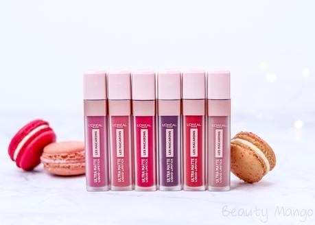 L’Oréal Infaillible Les Macarons Ultra Matte Liquid Lipsticks