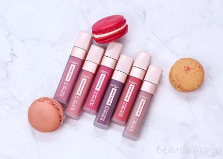 L’Oréal Infaillible Les Macarons Ultra Matte Liquid Lipsticks