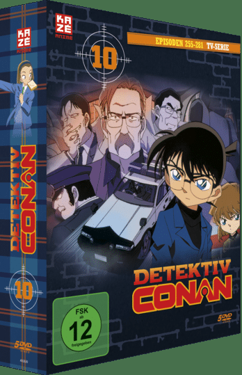 Detektiv Conan: So sieht die zehnte DVD-Box aus
